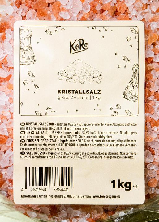 Produktbild KoRo Himalaya Kristallsalz Grob (12000 g)
