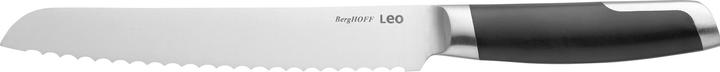 BergHoff Couteau à pain Leo Graphite 20 cm, noir (20 cm)