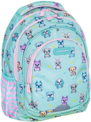 Astra Astrabag Puppie's World AB330 Rucksack mit zwei Fächern