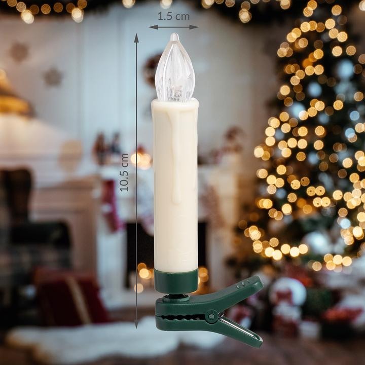 Immagine prodotto Monzana Candele per l'albero di Natale (1 x)