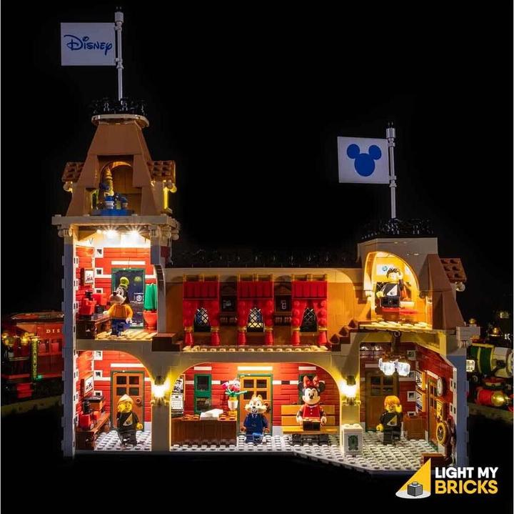 Produktbild Light my bricks LED Licht Set für LEGO Disney Zug mit Bahnhof