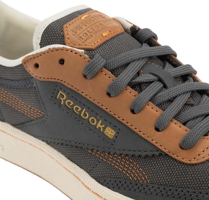 Actual product image Reebok Mens Club C 85 Vintage Leather Trainers (37)
