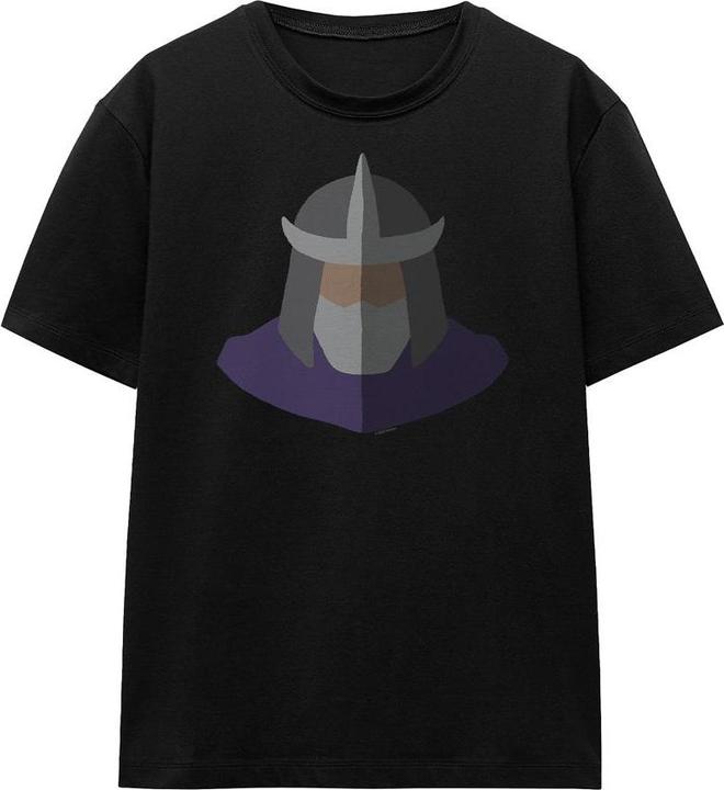 Actual product image Teenage Mutant NT Unisex Adult Shredder Face T-Shirt (XL)