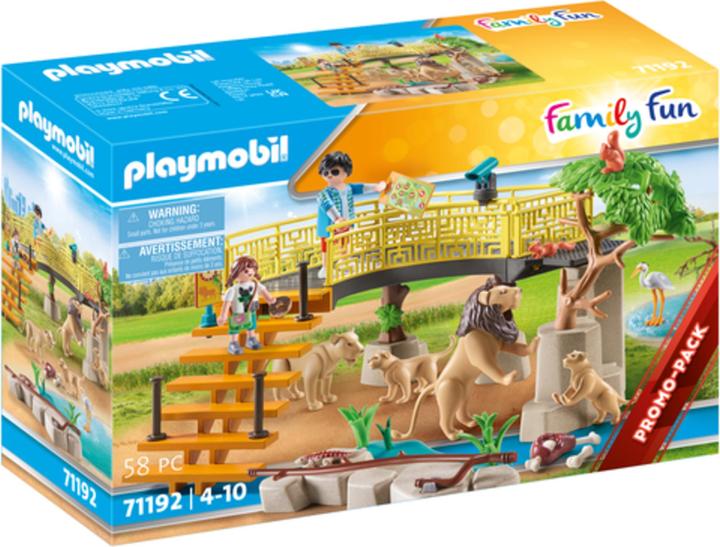 Immagine prodotto Playmobil Leoni nel recinto esterno (71192, Divertimento in famiglia Playmobil)