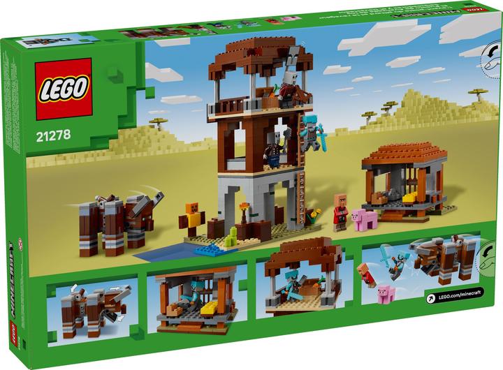 Productafbeelding LEGO Ein Verwüster am Plünderer-Aussenposten (21278, LEGO Minecraft)