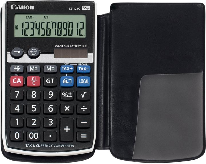 Produktbild Canon Taschenrechner CALS12TC (Batterien)