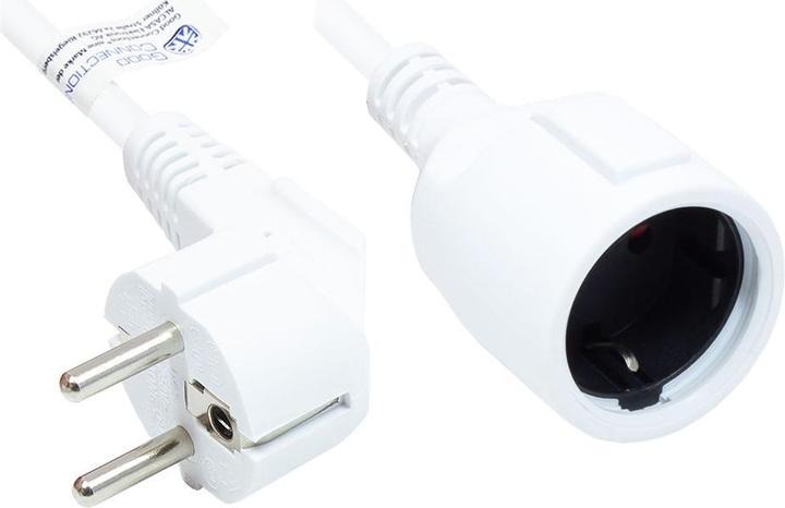 Immagine prodotto Good Connections Prolunga contatto di terra tipo E+F (CEE 7/7, angolata) a presa tipo F (CEE 7/3, dritta), w (3 m)