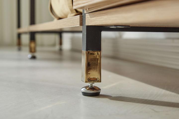 Actual product image Möbilia 1 wide shelf, 1 narrow shelf (127.5 x 30 x 210 cm)