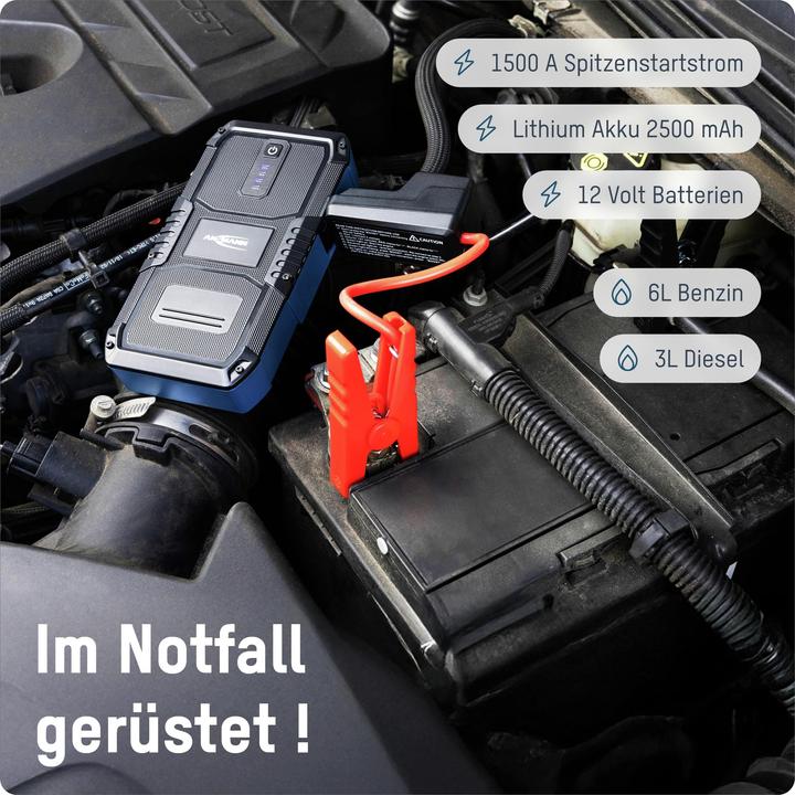 Image du produit Ansmann Jump Starter 10.0 (1500 A, 10000 mAh)