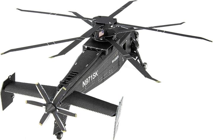Actual product image Metal Earth ME S-97 Raider Helicopter