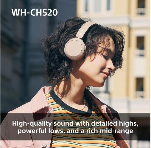 Produktbild Sony WH-CH520 (keine Geräuschunterdrückung, 50 h, Kabellos)