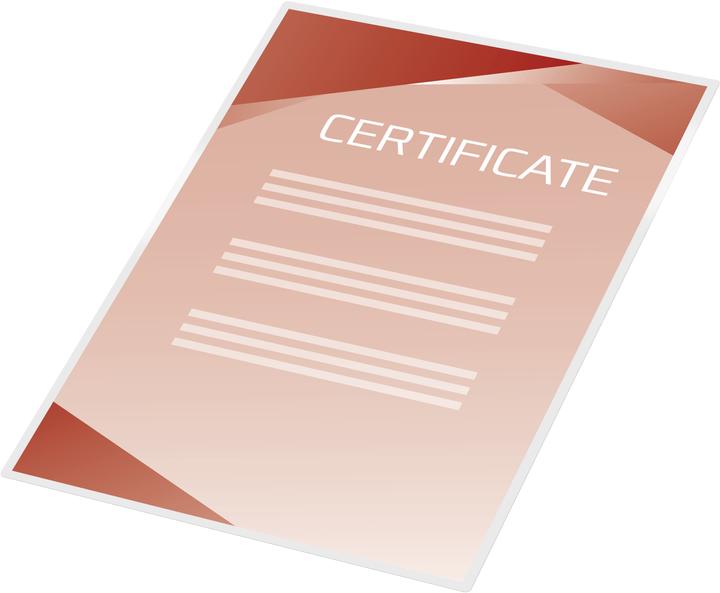 Image du produit GBC Feuille de plastification (A4, 100 pièce(s), 75 µm)