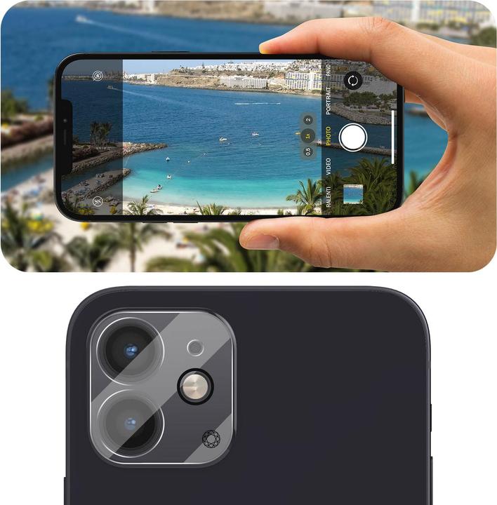 Produktbild Bigben Connected Rückkamerafolie, Kameraglas, 9H+ Härte (1 Stück, Apple iPhone 12)