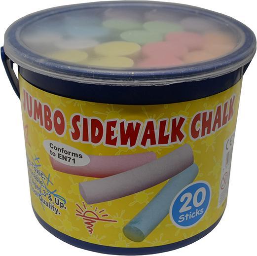 Image du produit Sombo Craies de trottoir 20 pcs (Multicolore, 20 x)