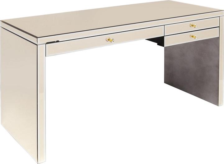 Image du produit Designlife Bureau Luxury champagne 140x60cm
