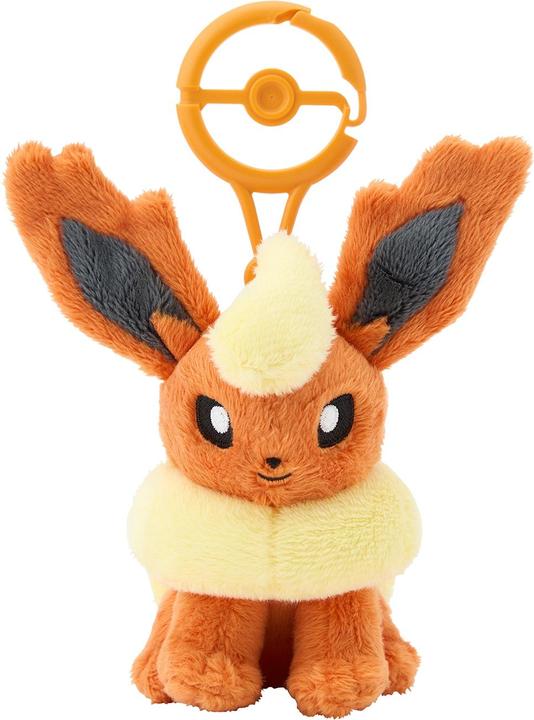Immagine prodotto Pokémon Mascotte Flareon Peluche - 17 cm (17 cm)