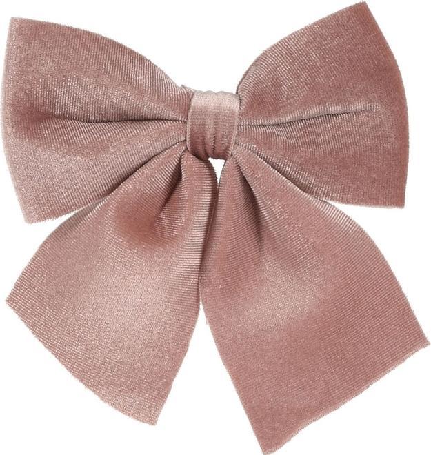 Image du produit H&S Decoration Noeud - velours - set de 2 - vieux rose