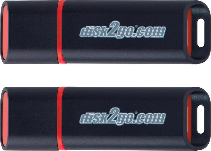 Actual product image Disk2go Passion 2.0 2-Pack (8 GB, USB 2.0, USB-A)