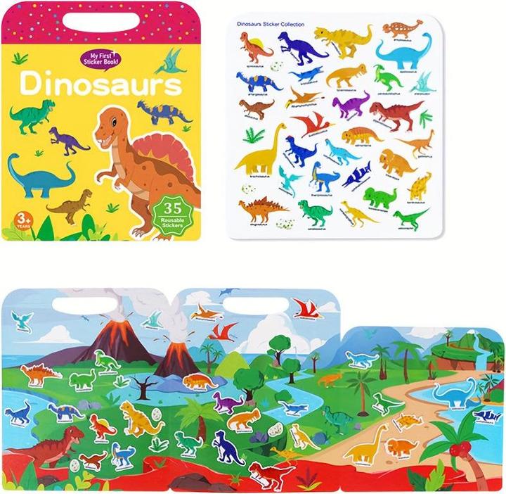 Actual product image Activity Board 1 Stück Wiederverwendbares Stickerbuch für Kinder im Vorschulalter