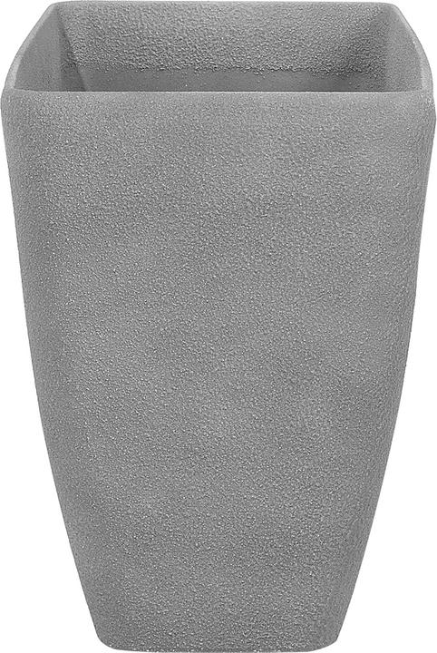 Actual product image Beliani Flowerpot Set of 2 grey rectangular 74 x 32 x 45 cm BARIS (74 cm)
