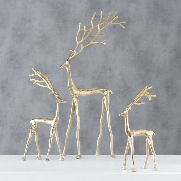 Actual product image Boltze Home Christmas figure Frody 67 cm, set of 3, gold