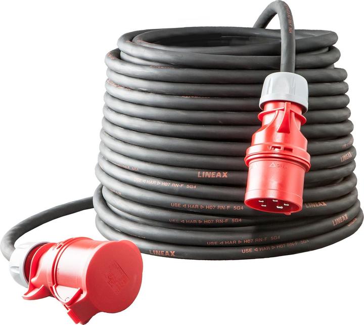 Immagine prodotto Keraf 106992 H07RN-F 5G2,5 Verlängerungskabel 25 m CEE 16/5/400 (25 m, CEE 16/5)