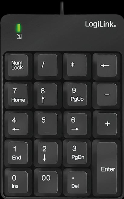 Actual product image LogiLink ID0184 (Numeric keypad, Cable)