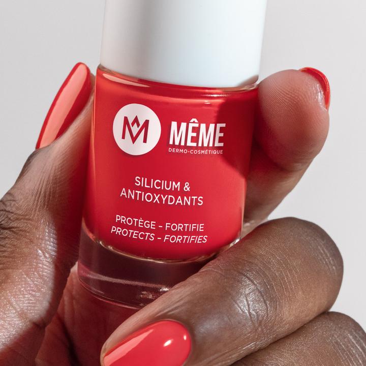 Actual product image Même Antioxidant nail polish (Coral, Colour paint)