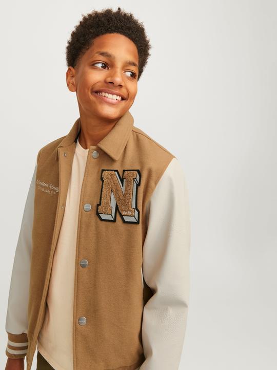 Actual product image Jack & Jones Baseball Jacket For Boys Baseball Jacket (176)