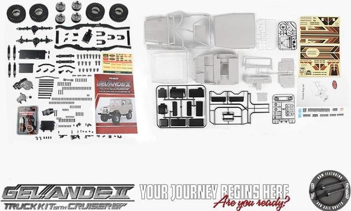 Immagine prodotto Rc4Wd Scale Crawler Gelande II KIT Cruiser 1:10 (Kit)