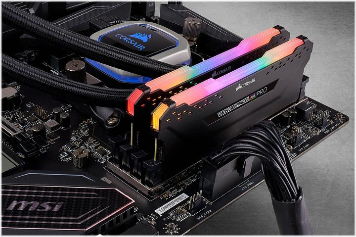Image du produit Corsair Vengeance RGB Pro (2 x 8GB, 3000 MHz, RAM DDR4, DIMM)