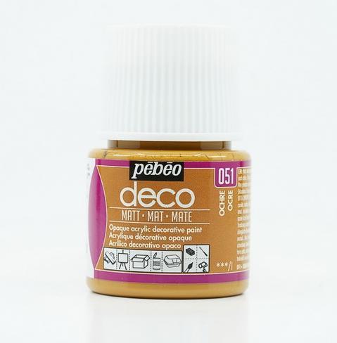 Immagine prodotto Pebeo Deco Colore acrilica opaco (Ocra, 45 ml)