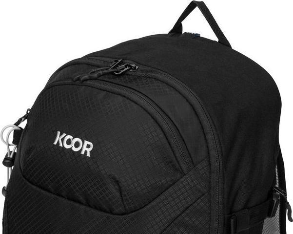 Actual product image Koor Pilloon 24 + 4 l hiking rucksack, black (28 l)