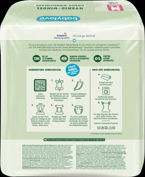 Produktbild dm babylove Windeleinlage Pro Climate Hybrid Einweg, Gr. M (7-12 kg)