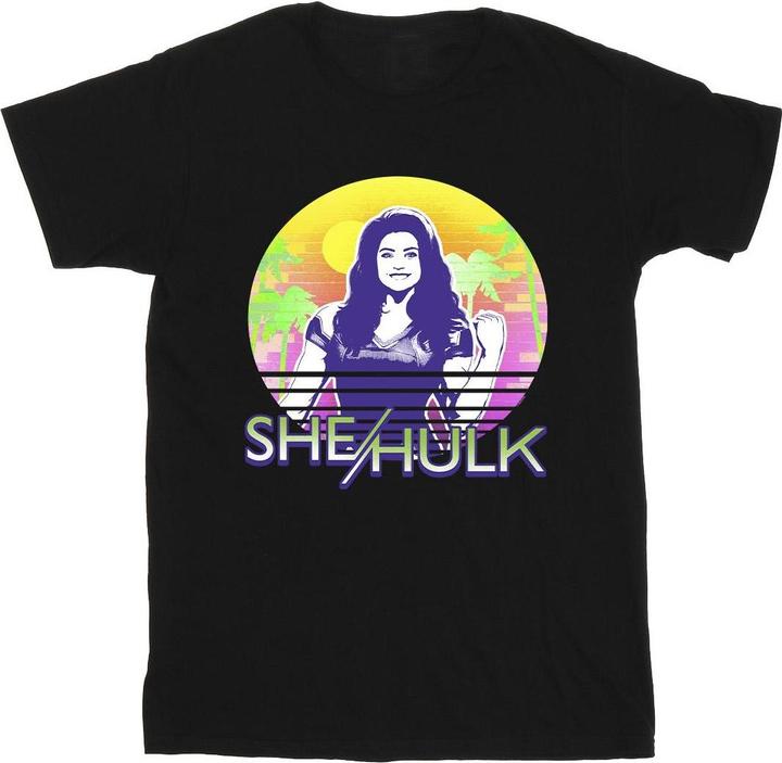 Actual product image Mens She-Hulk: Attorney At Law Sunset Smile T-Shirt (S)