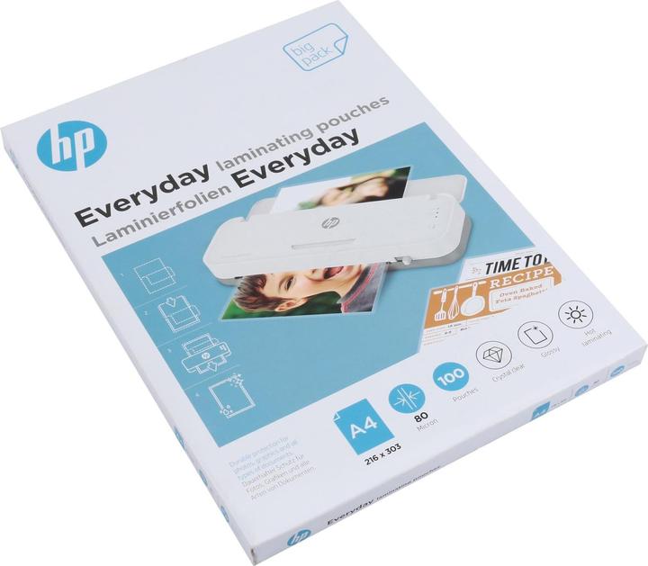 Produktbild HP Everyday Laminierfolien (A4, 100 Stück, 80 µm)