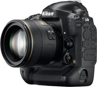 Image du produit Nikon D4, 16.2 mégapixels, Fullframe DSLR, FullHD, Body (Plein format)