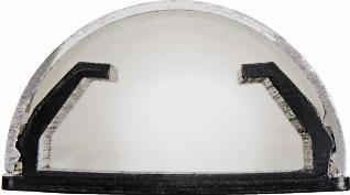 Actual product image Hama Aluminium cable duct, half round (Duct, 110 cm)
