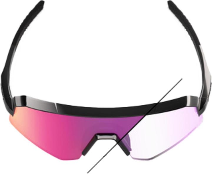 Image du produit 100% Slendale Sl (Noir brillant, Miroir photochromique pourpre)