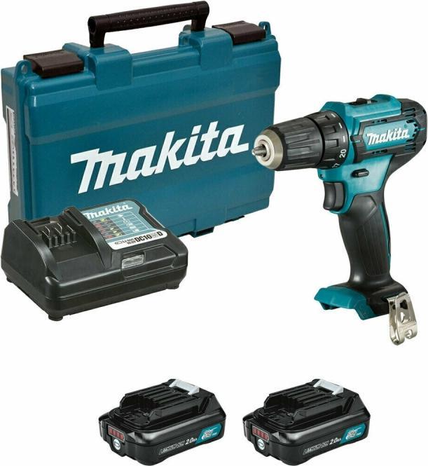 Produktbild Makita Akku-Bohrschrauber DF333DWAE 10,8V 2x2,0Ah (Akkubetrieb)
