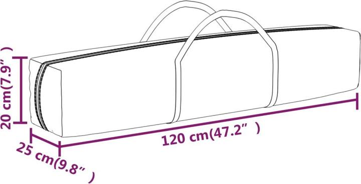 Image du produit VidaXL Bernhilde (197.50 cm, 197.50 cm)