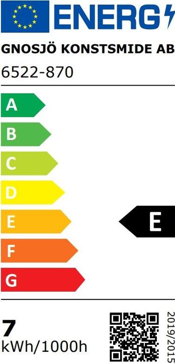 Energie-Label Konstsmide LED-Baummantel Aussen netzbetr (1.56 m)