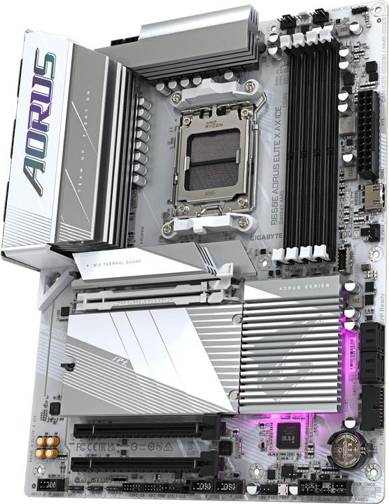 Productafbeelding Gigabyte B650E AORUS Elite X AX ICE (AM5, AMD B650E, ATX)