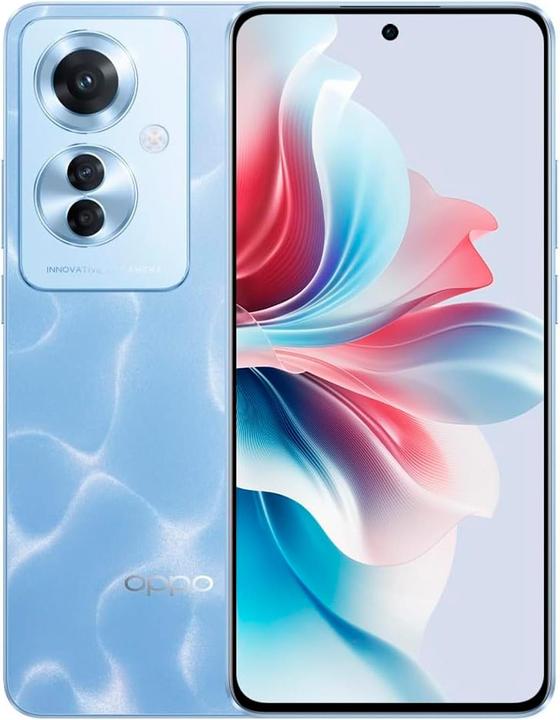 Immagine prodotto OPPO Reno 11 F (256 GB, Blu oceano, 6.70", Doppia SIM, 64 Mpx, 5G)