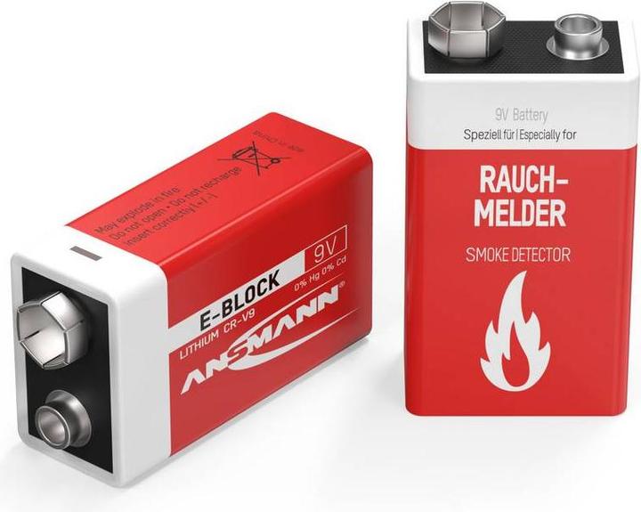 Actual product image Ansmann E-block (1 pcs., 9V Block, 1100 mAh)