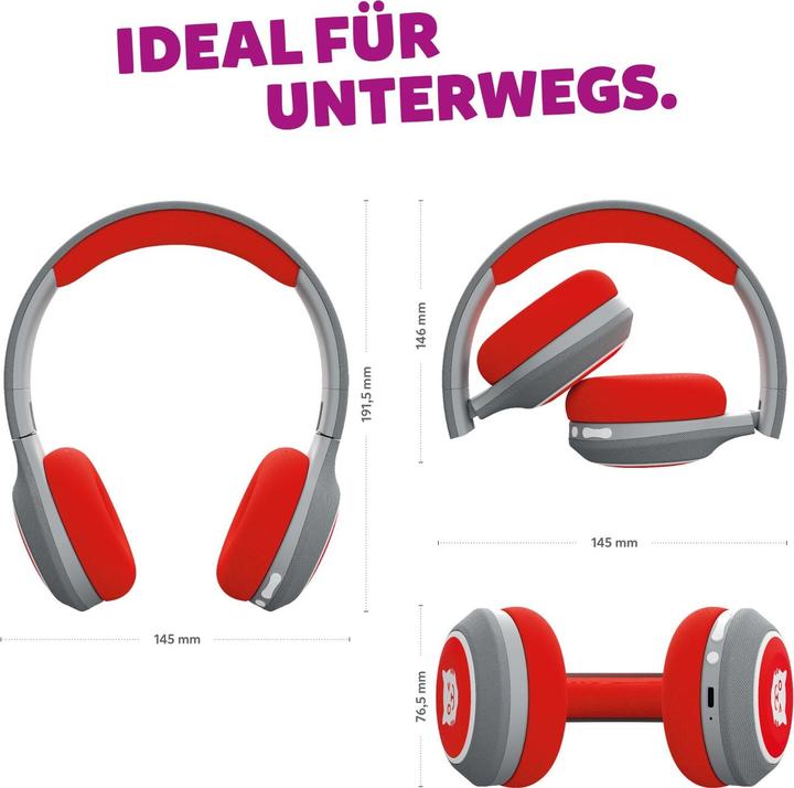Produktbild Tigermedia Tigerbuddies Kopfhörer (Italienisch, Englisch, Deutsch, Französisch)