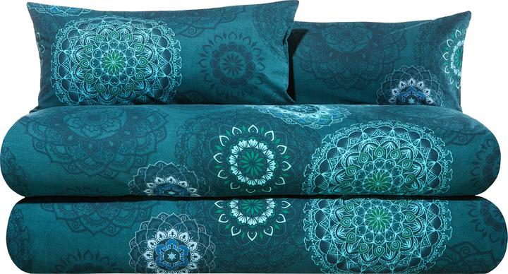 Immagine prodotto Erwin Müller Set di biancheria da letto economica 4 pezzi. (Copripiumino, 135 x 220 cm, 40 x 80 cm)