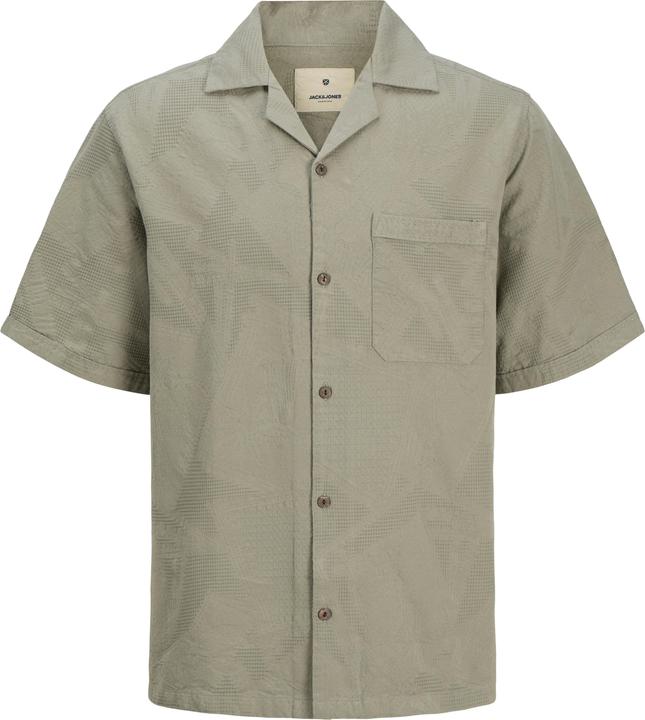 Jack & Jones Jprbluluke Jacquard Resort S/S Shirt Ln