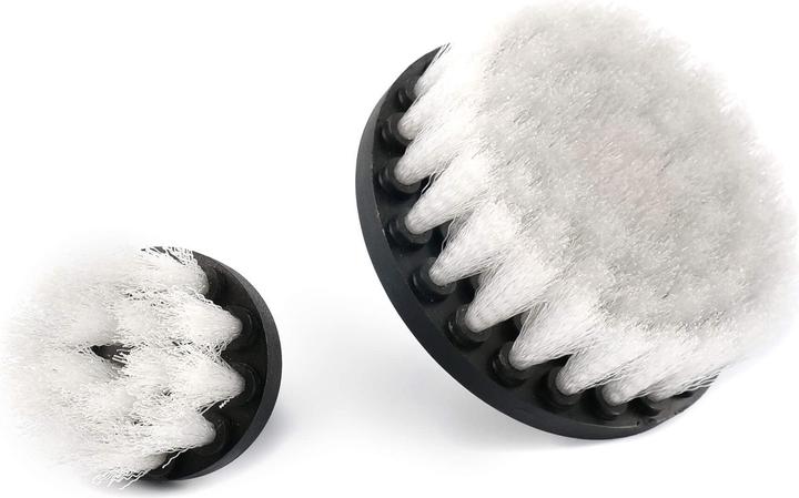 Konjac Sponge Soft Leather & Fabric Drill Brush Set