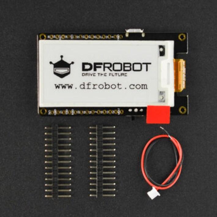 Immagine prodotto DFRobot Modulo display E-Ink 250x122 da 2,13 pollici bianco/nero con ESP32